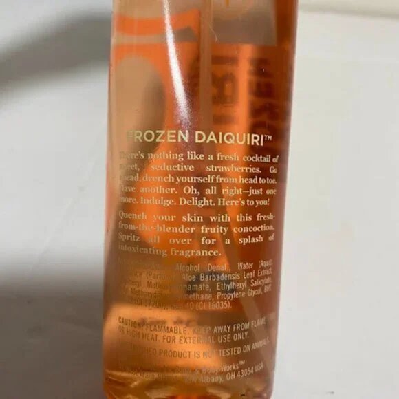 Bath & Body Works Temptations Frozen Daiquiri Body Splash 8 fl. oz. - Picture 4 of 9